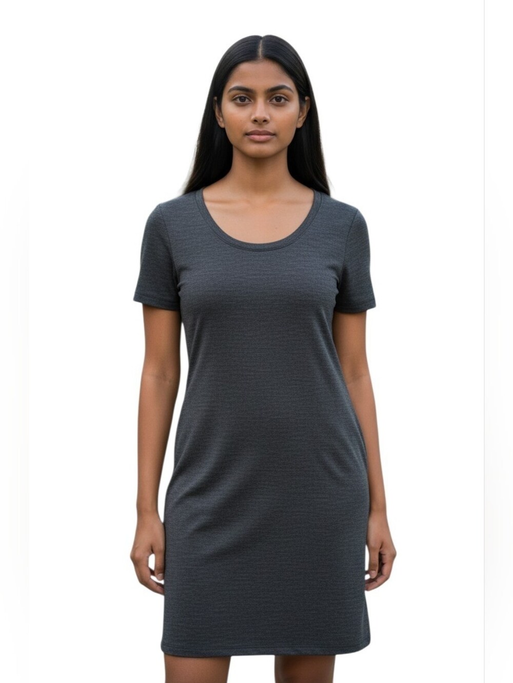 32 Degrees Cool Casual Gray  Dress Size Small